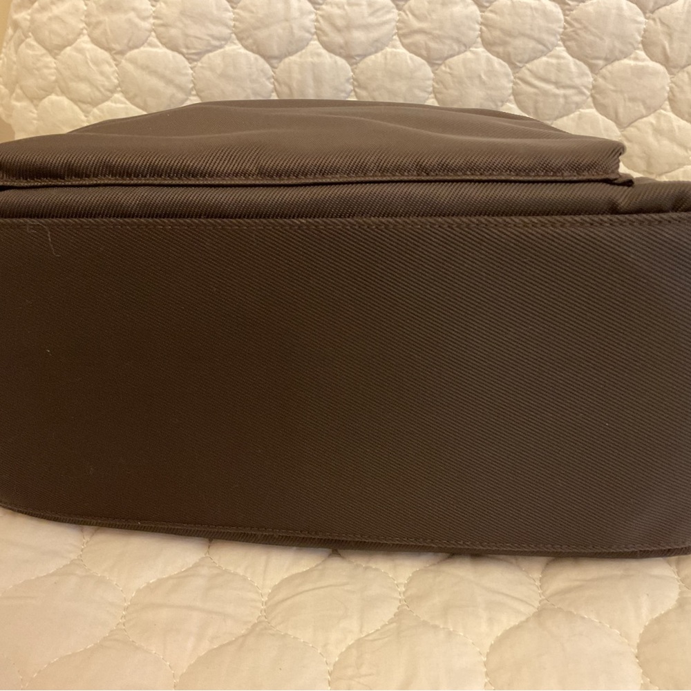 GUCCI Brown/Black Canvas Bamboo Double Handle - Picture 9 of 14